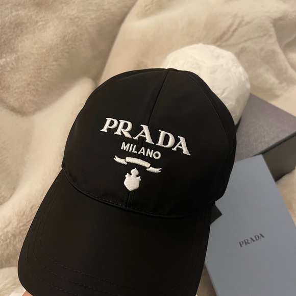 PRADA Re-Nylon Baseball Cap - Picture 5 of 12